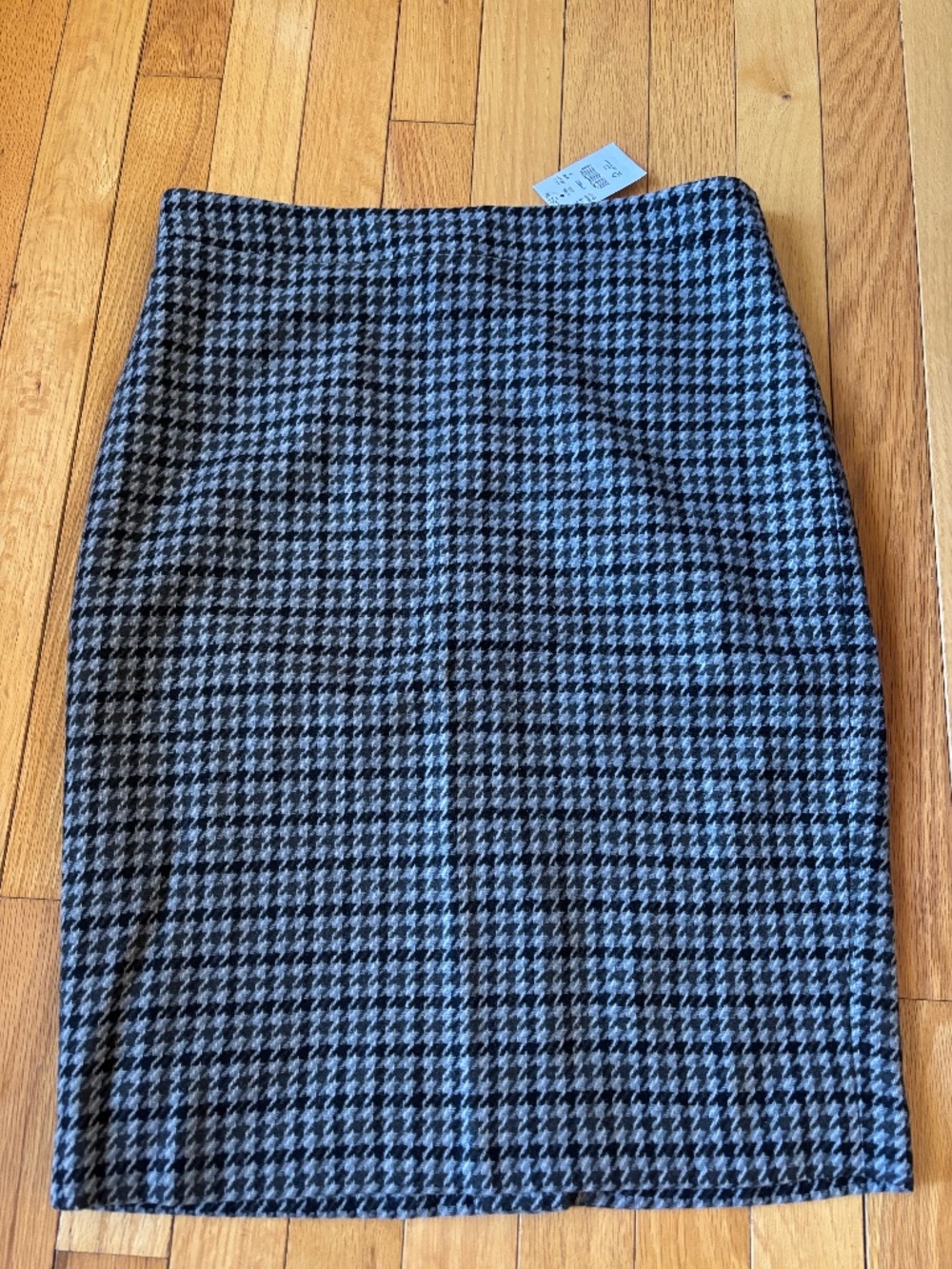 Jcrew Factory Houndstooth Pencil Skirt